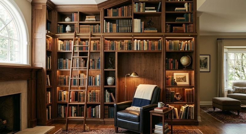Bookshelves Installation in Frederick, MD