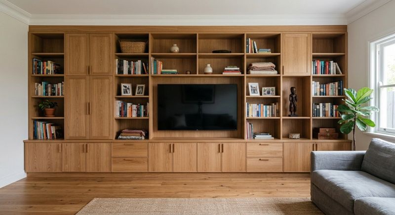 Built In Tv Cabinetry in Greensboro, NC