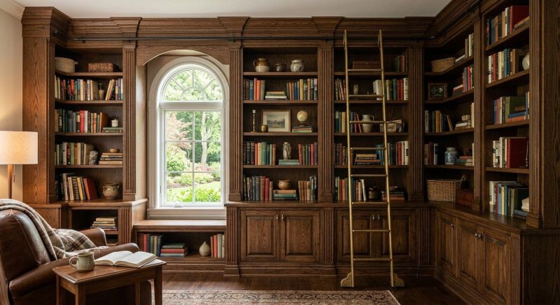 Bookcase Construction in Fairfax, VA