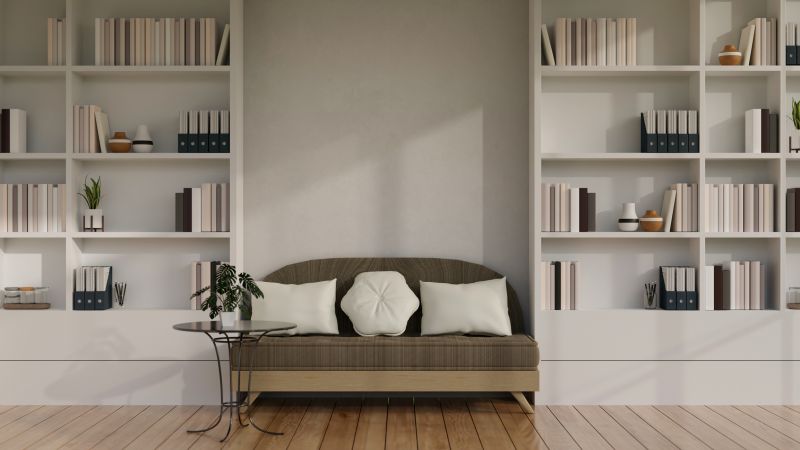 Custom Bookshelves Installation in Fairfax, VA