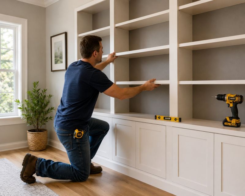 Custom Shelving Installation in Alexandria, VA